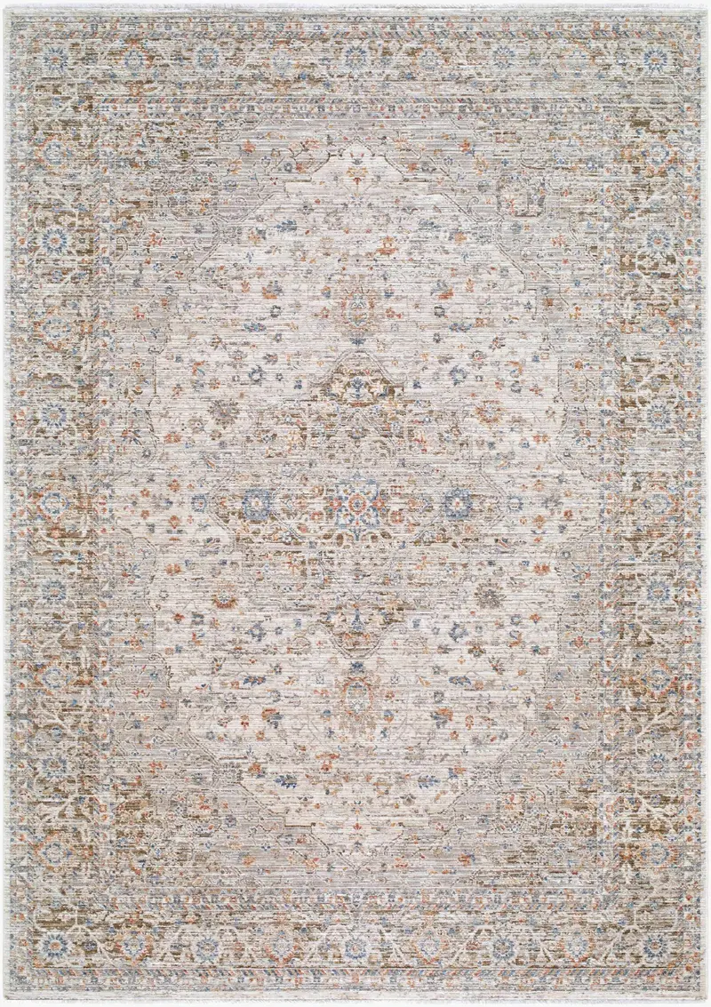 Gudrun Ivory Traditional Area Rug