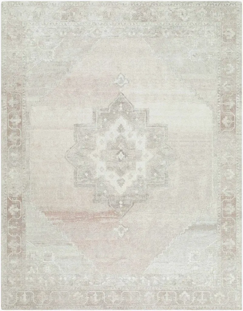 Hamako Rose Traditional Area Rug