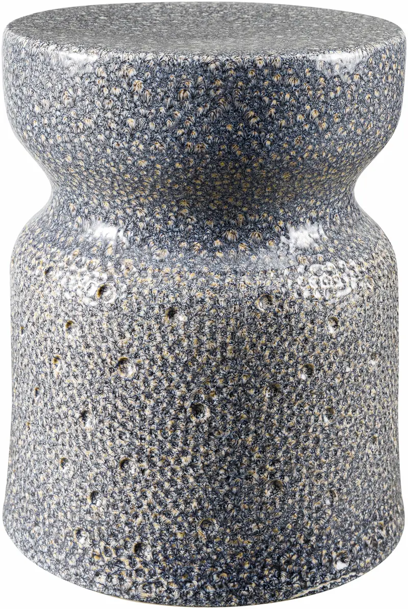 Harindanga Blue Outdoor End Table