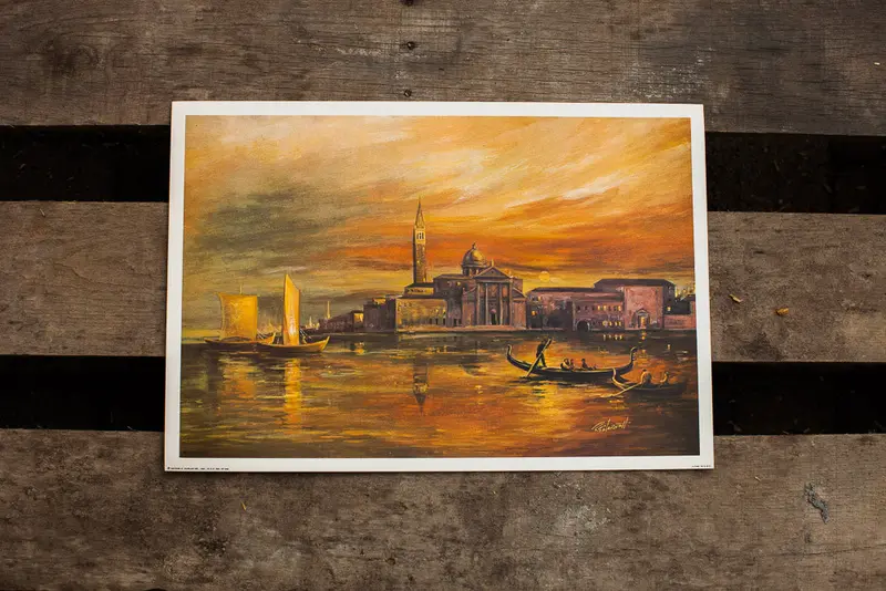 Harnett Italy Bridge Landscape