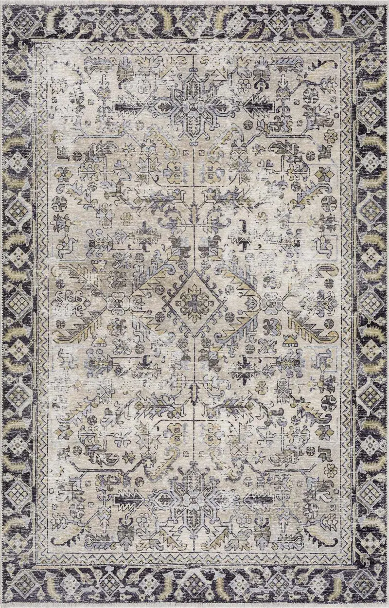 Holi-4606 Washable Area Rug - Clearance