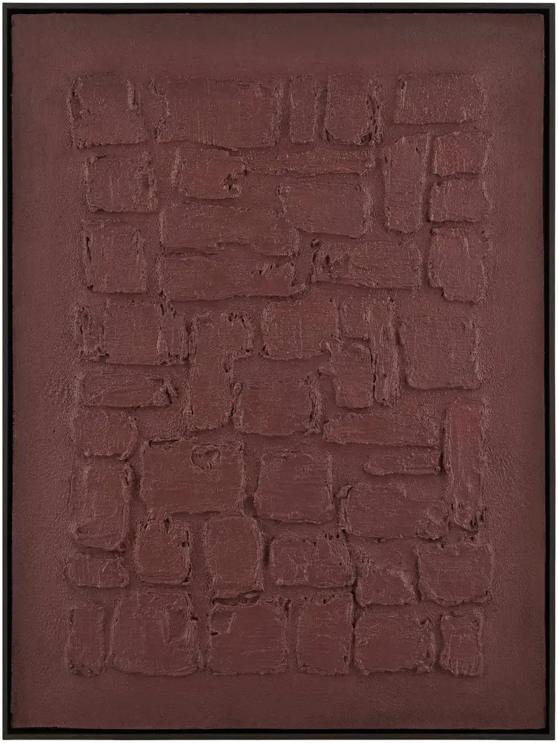 Hoogeloon Dark Red Wall Decor