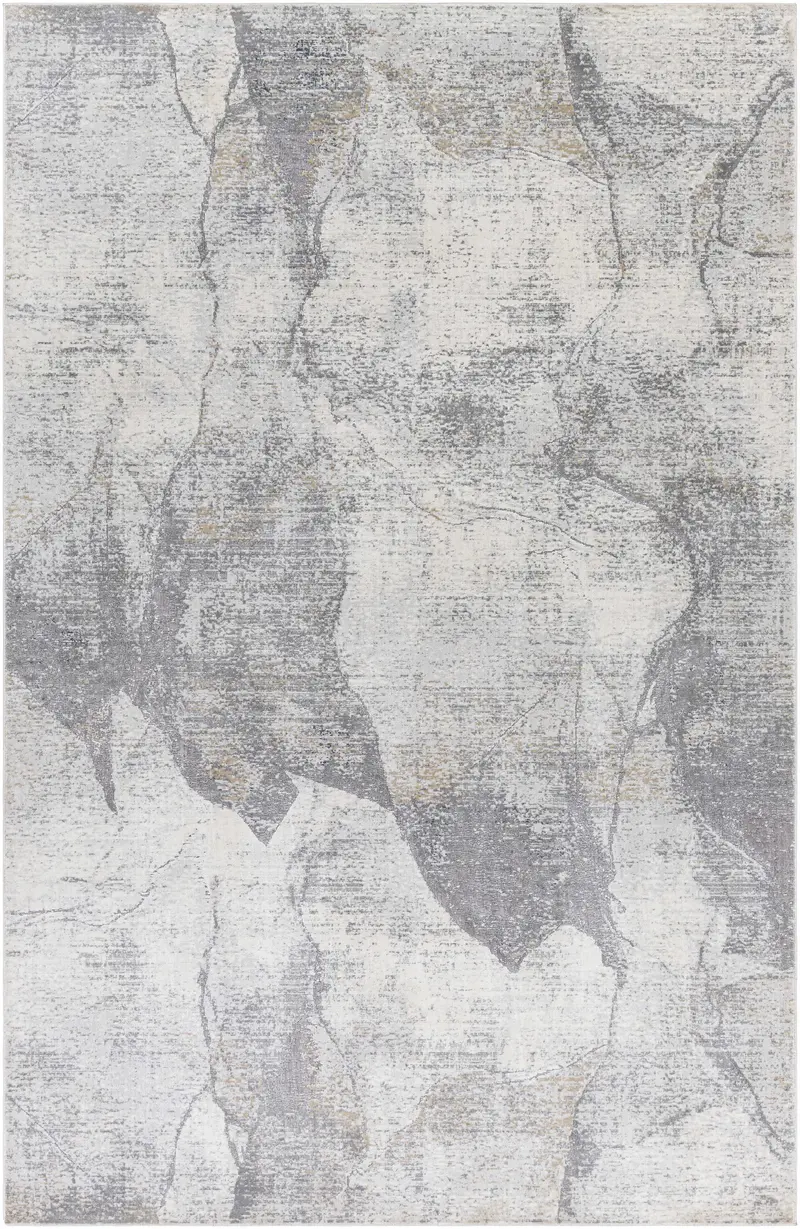 Hulme Gray Marble Luxe Rug