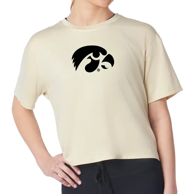 Iowa Hawkeyes NCAA Kadi Turnout Tee Bone