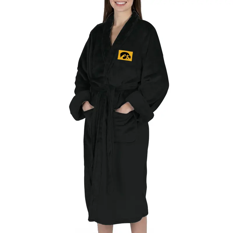 Iowa Hawkeyes NCAA Team Pride Silk Touch Robe Small/Medium