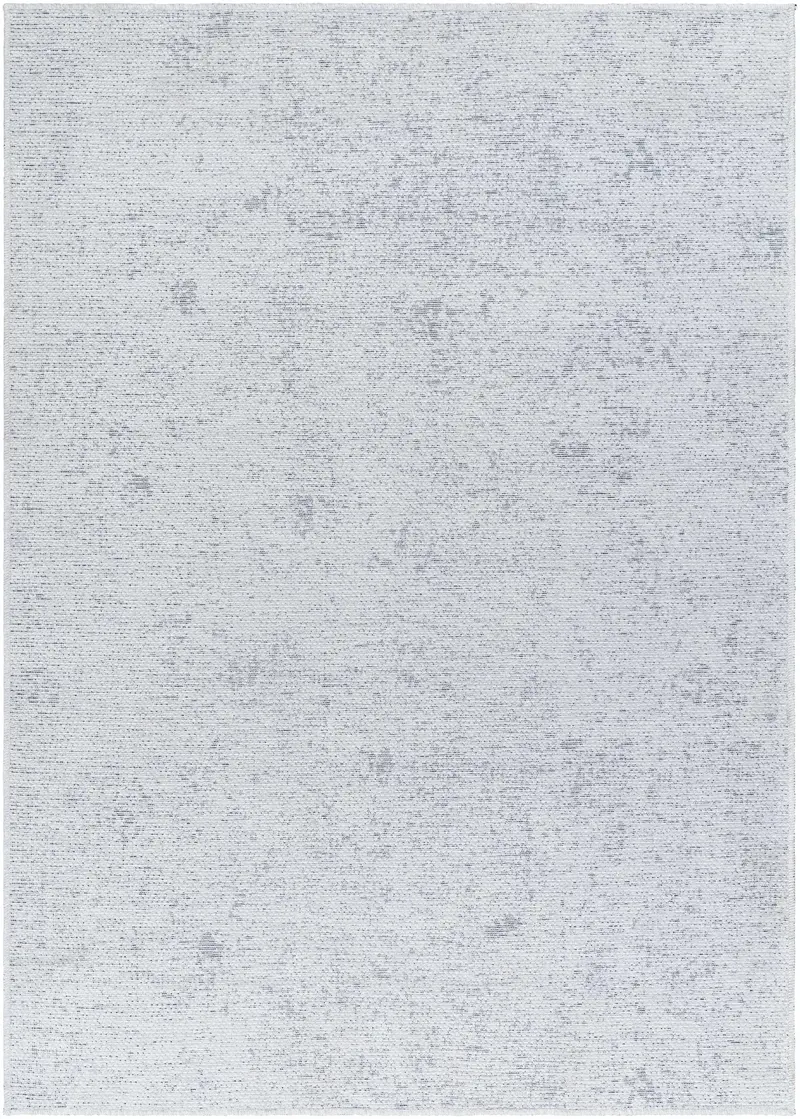 Isako Light Blue Solid Washable Rug - Clearance