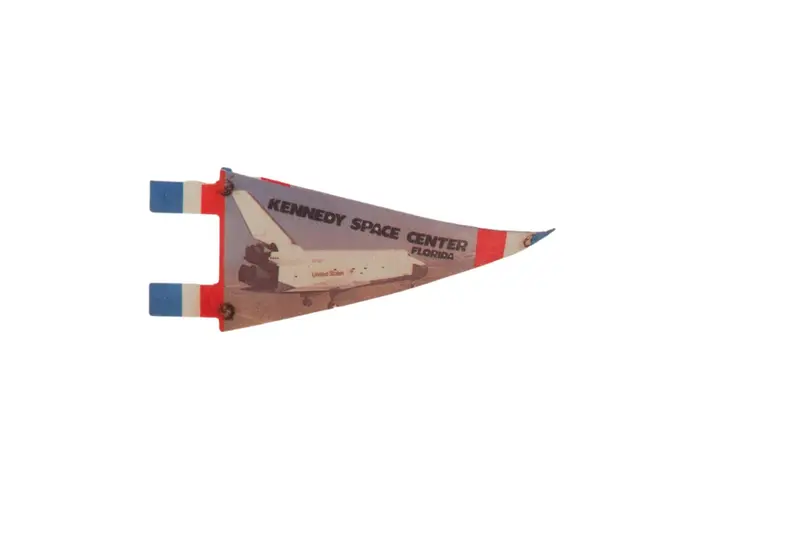 Kennedy Space Center Florida Felt Flag Pennant