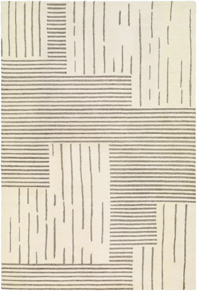 Kira Modern Wool Area Rug - Clearance