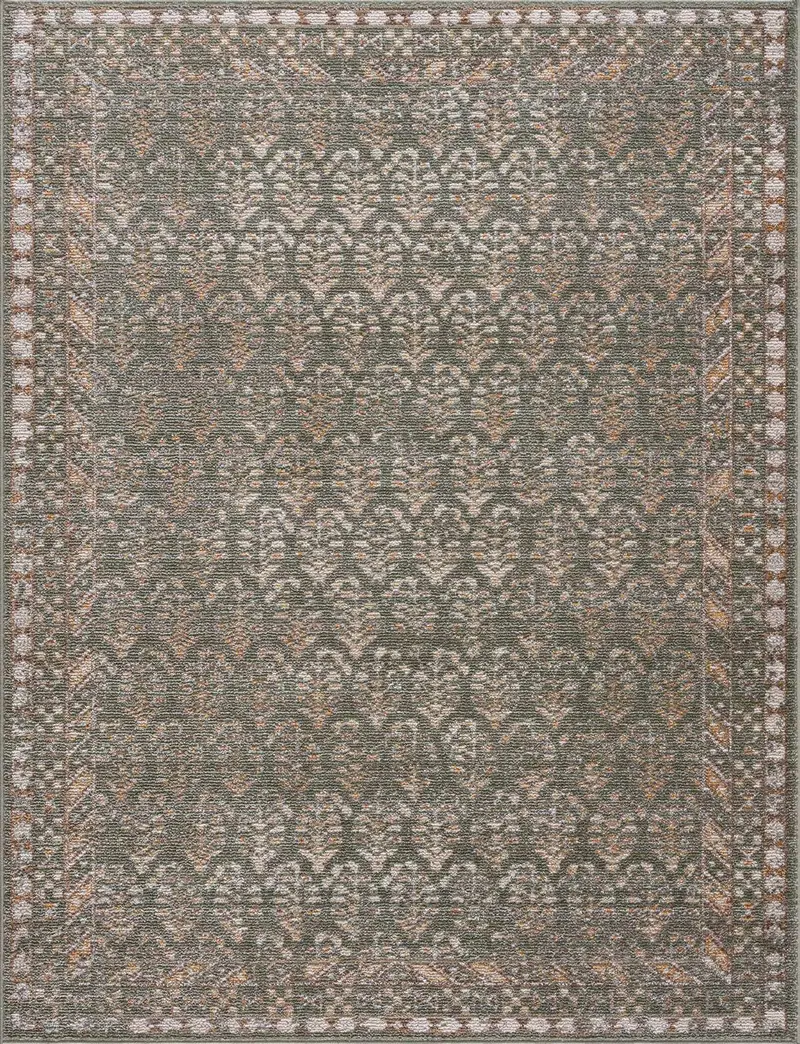 Korbin Green Natural Area Rug