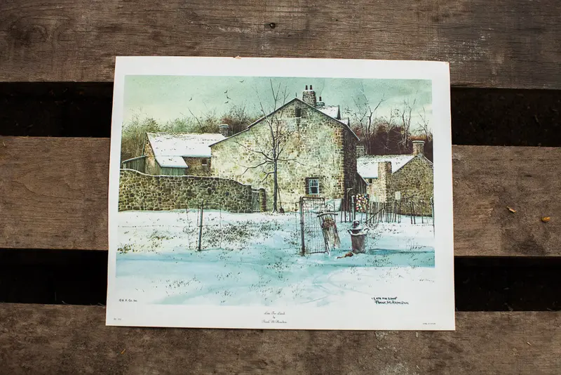 Late for Lunch Hamilton Lithograph