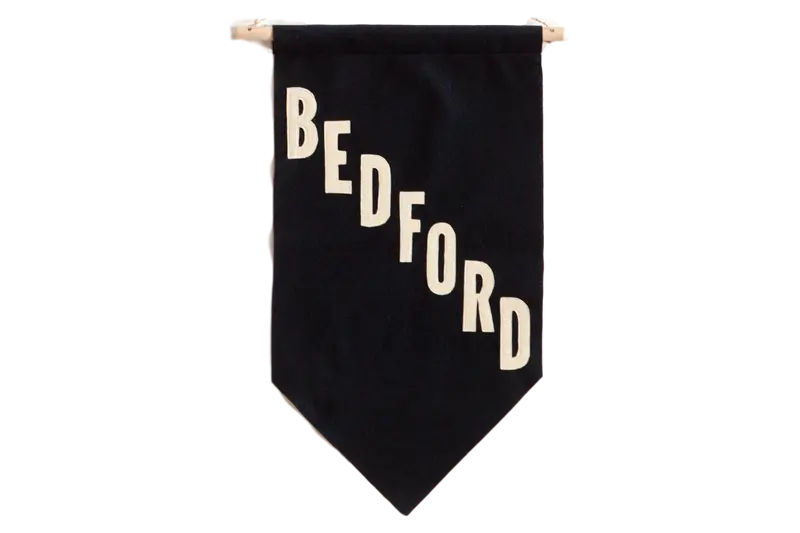 LG Bedford Felt Flag Banner