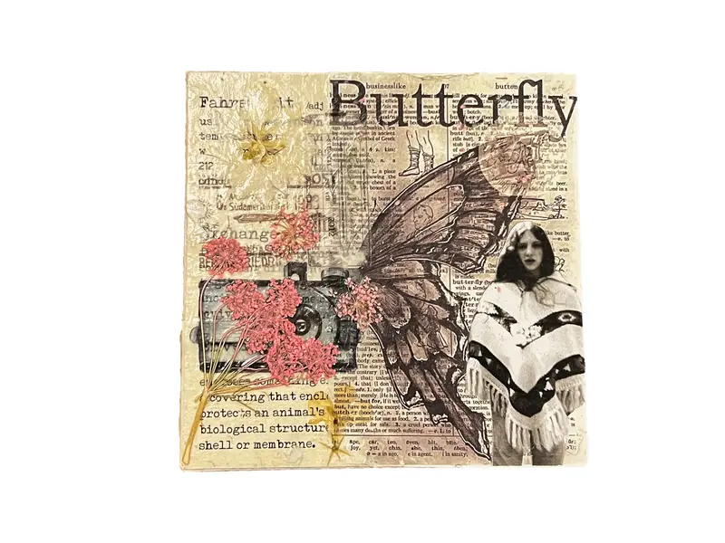 Lillian Shad "Butterfly" Original Art