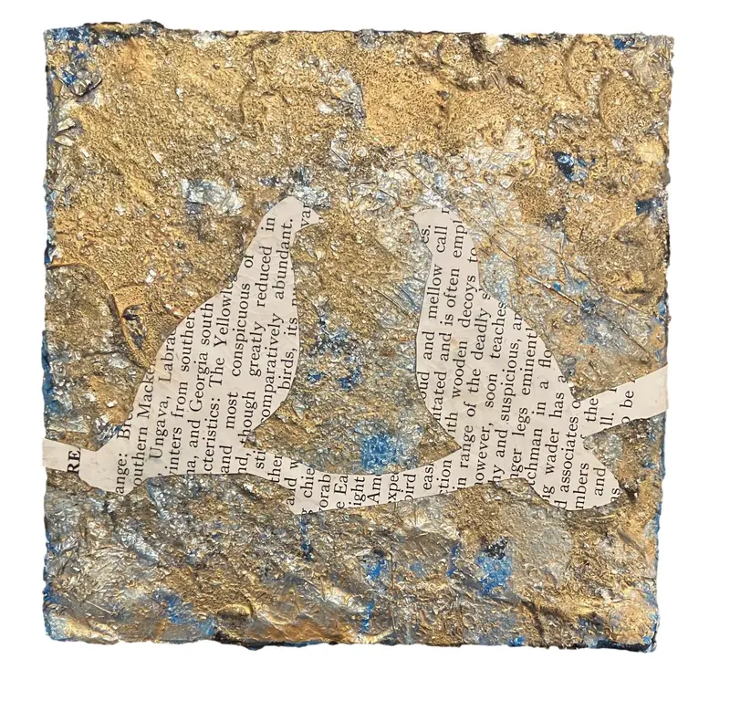 Lillian Shad "The Written Bird" Original Art