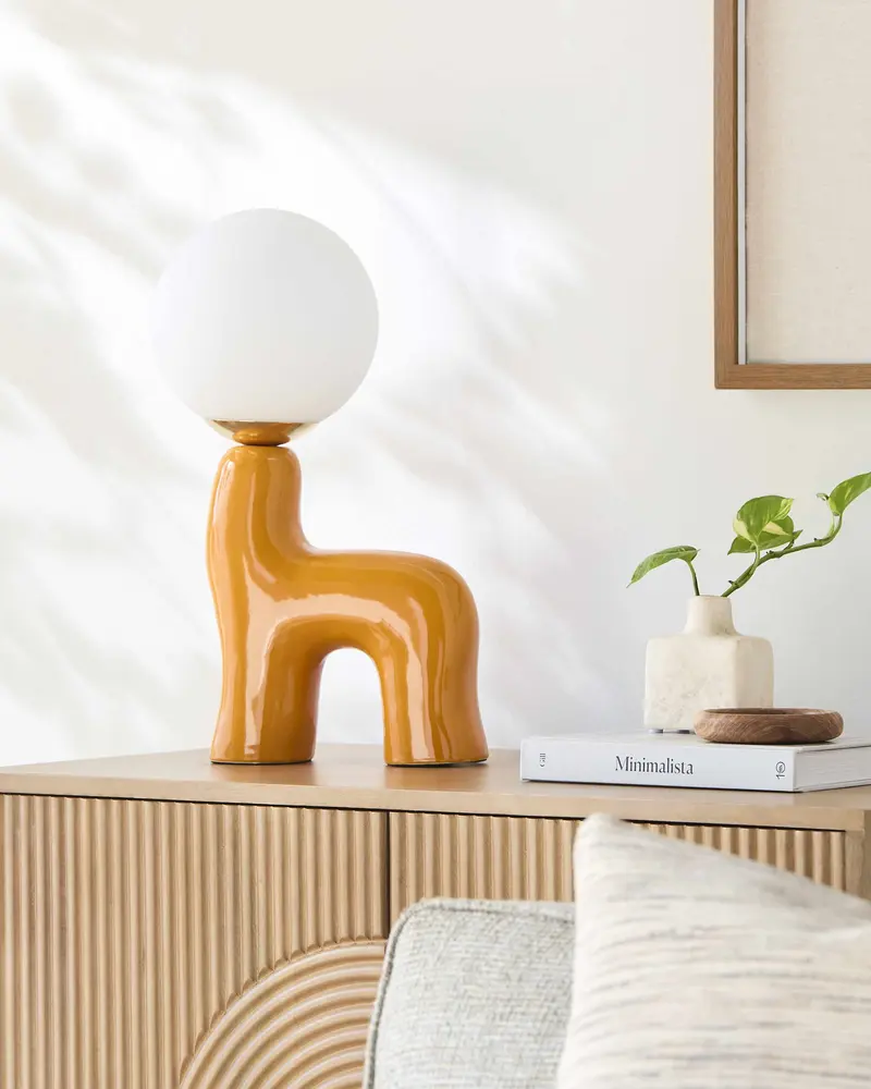 Lindoeste Orange Table Lamp