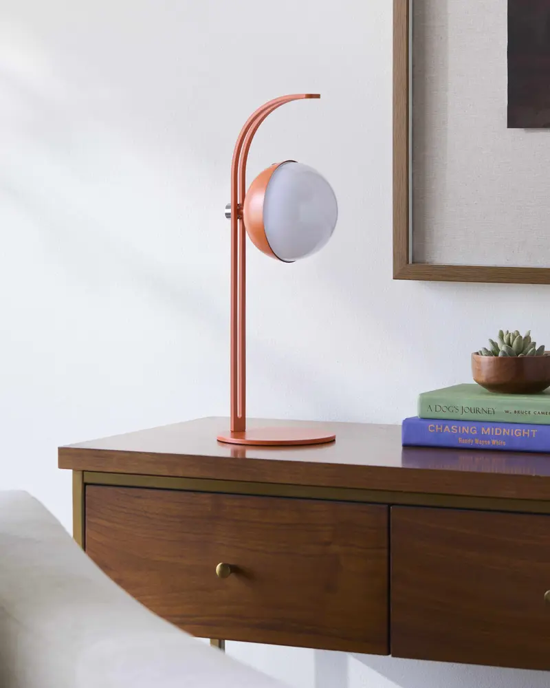 Logovardi Orange Table Lamp