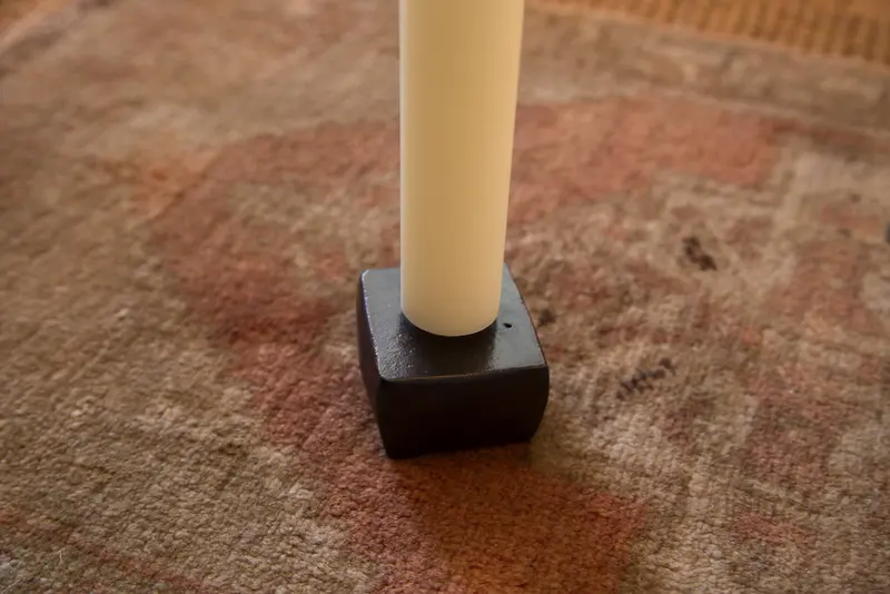 Made in NY Cast Iron Candle Holder