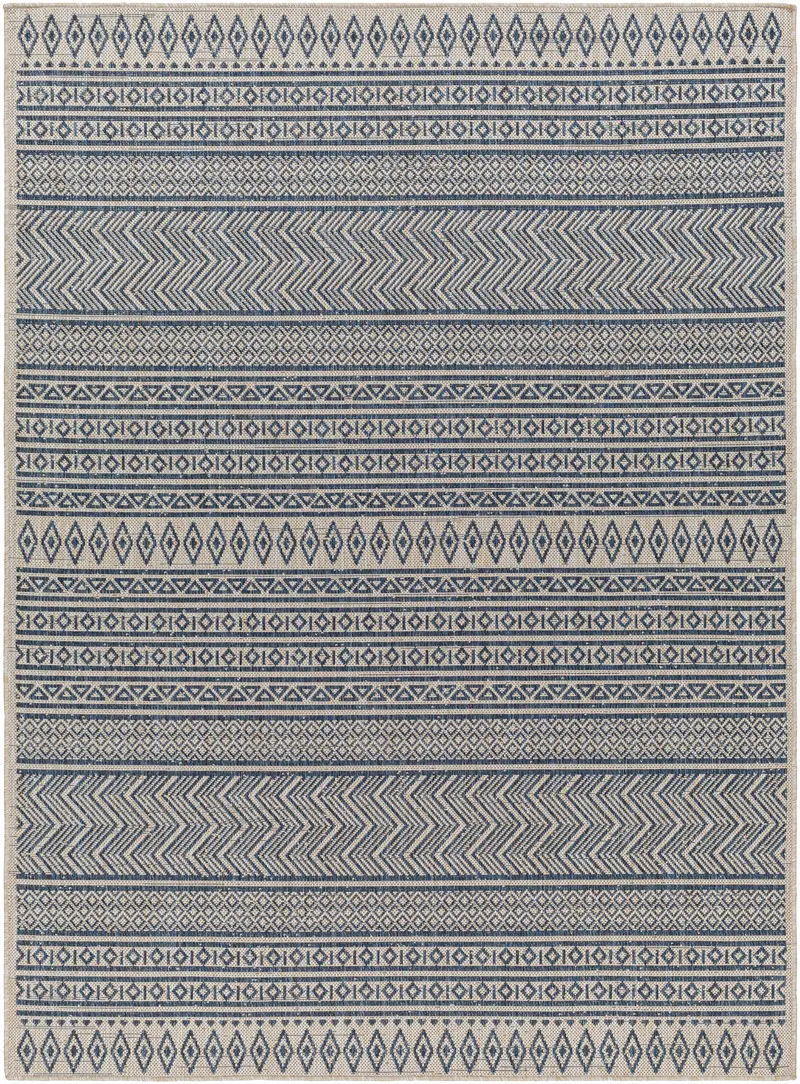 Madras Ink All Over Performance Outdoor Rug