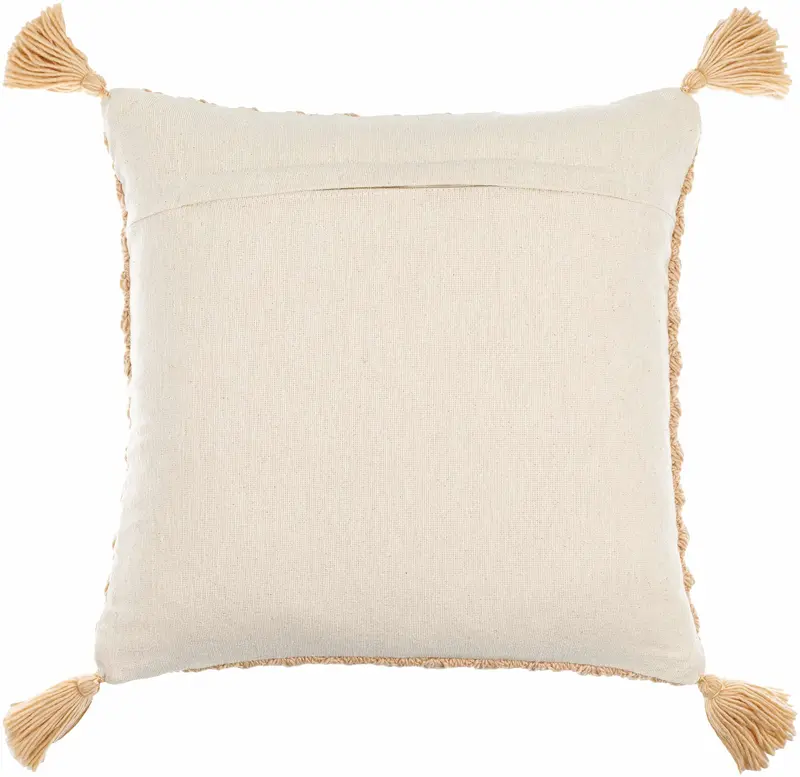 Magan Peach Throw Pillow - Clearance