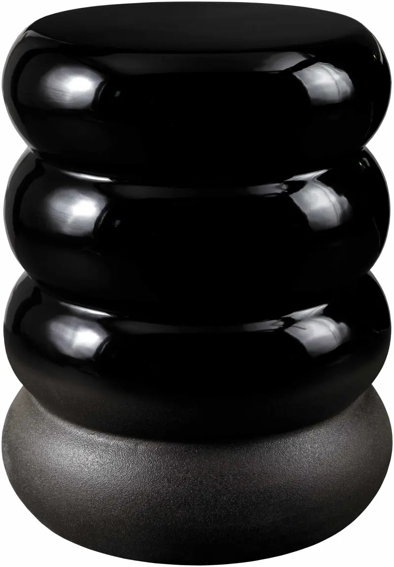 Makumbako Black Outdoor End Table