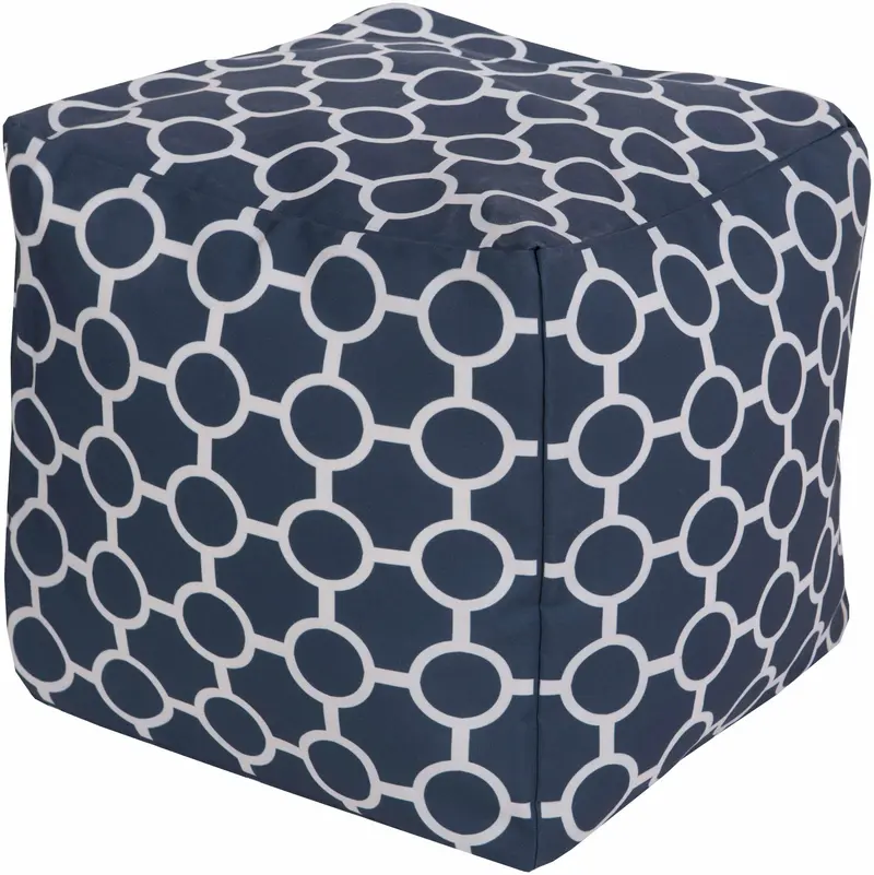 Marktzeuln Navy Outdoor Pouf