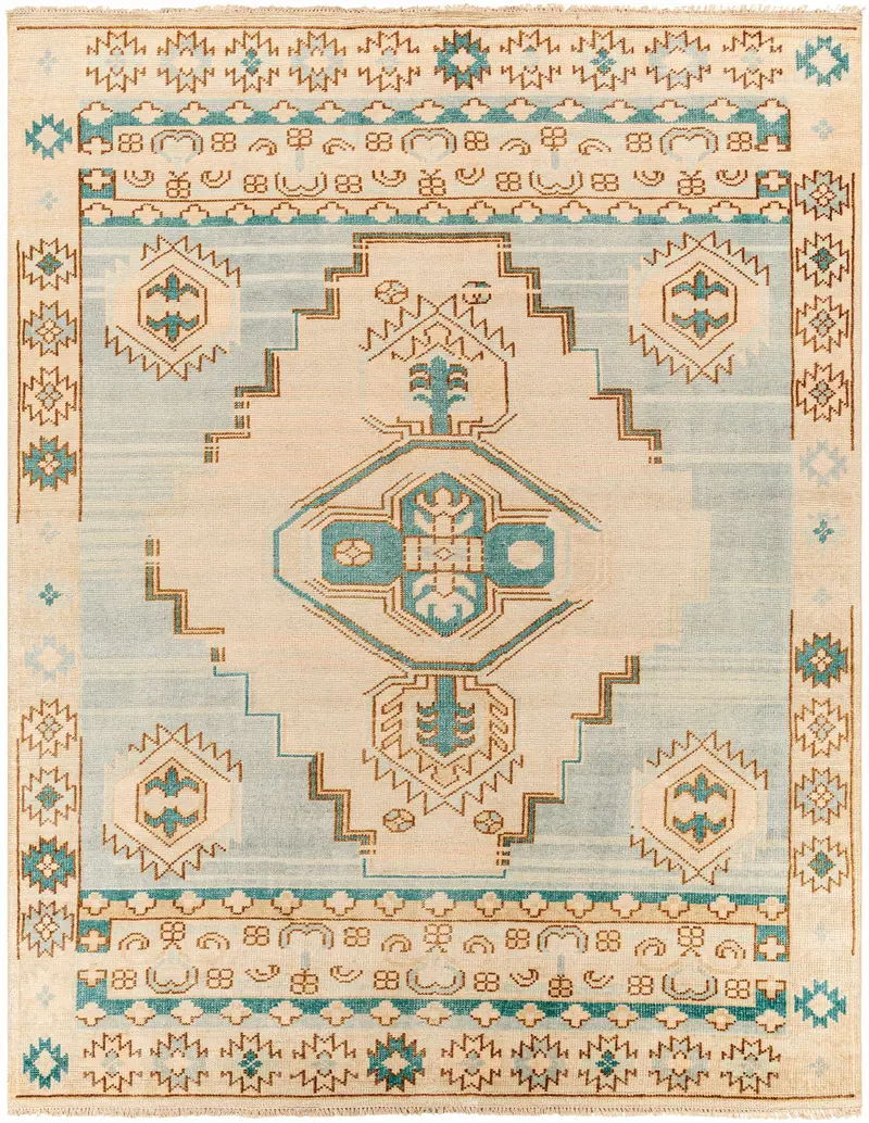 McColl Hand Knotted Wool Blend Rug - Clearance