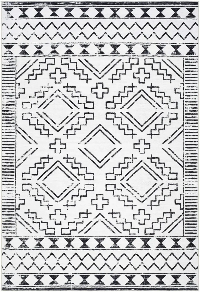 Medan Washable Area Rug - Clearance