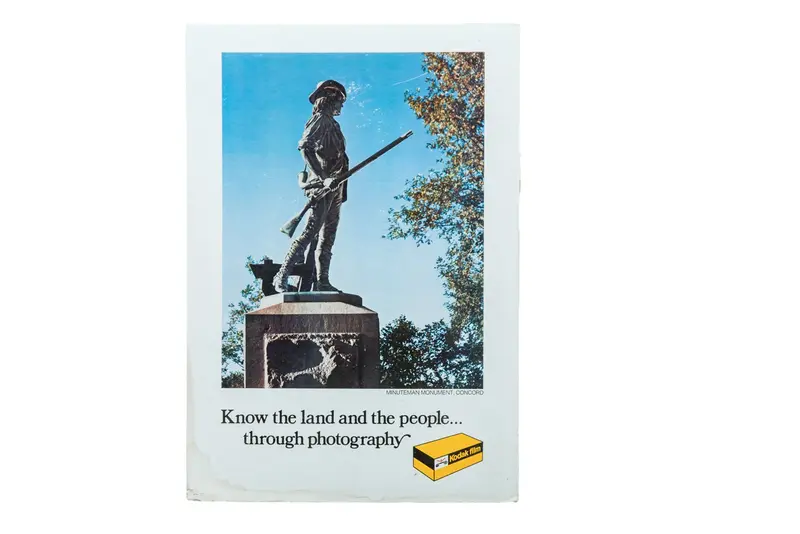 Minuteman Monument, Concord, Kodak Print