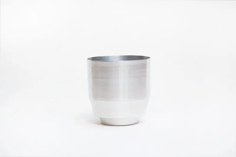 Modern Aluminum Planter 8"
