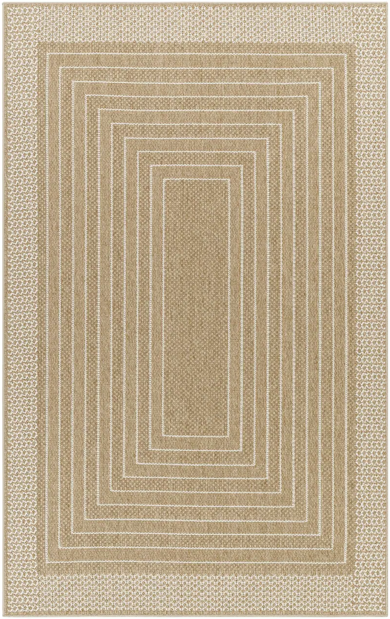 Mopsa Tan Outdoor Area Rug - Clearance