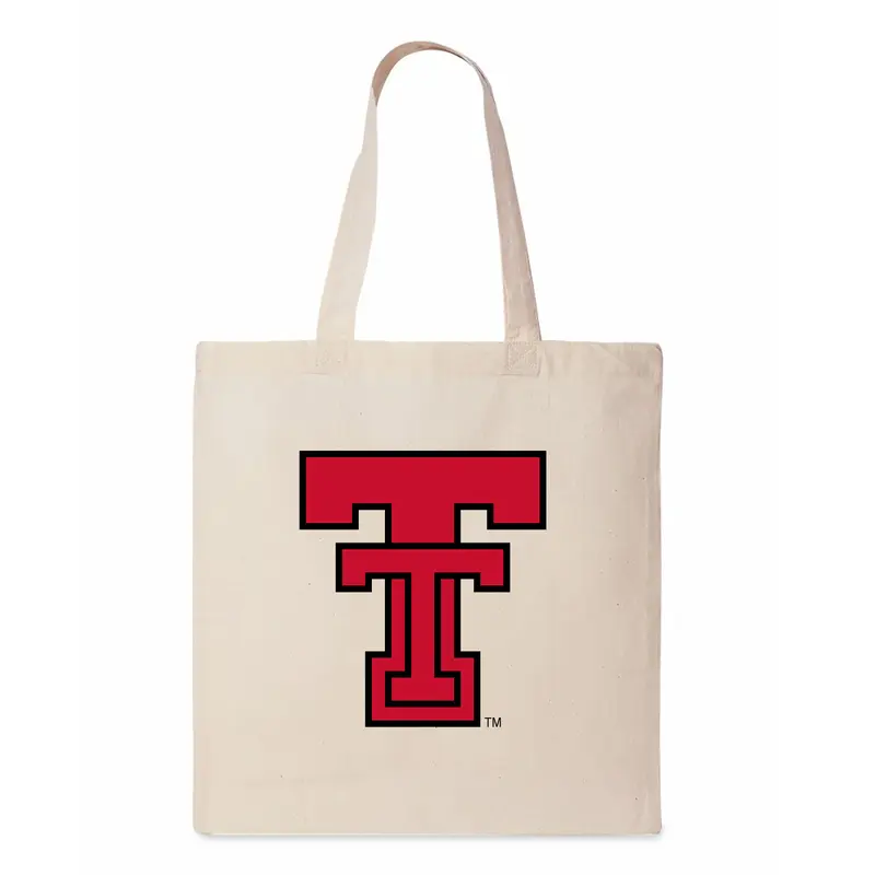 NCAA Texas Tech Red Raiders Sustain Canvas Tote