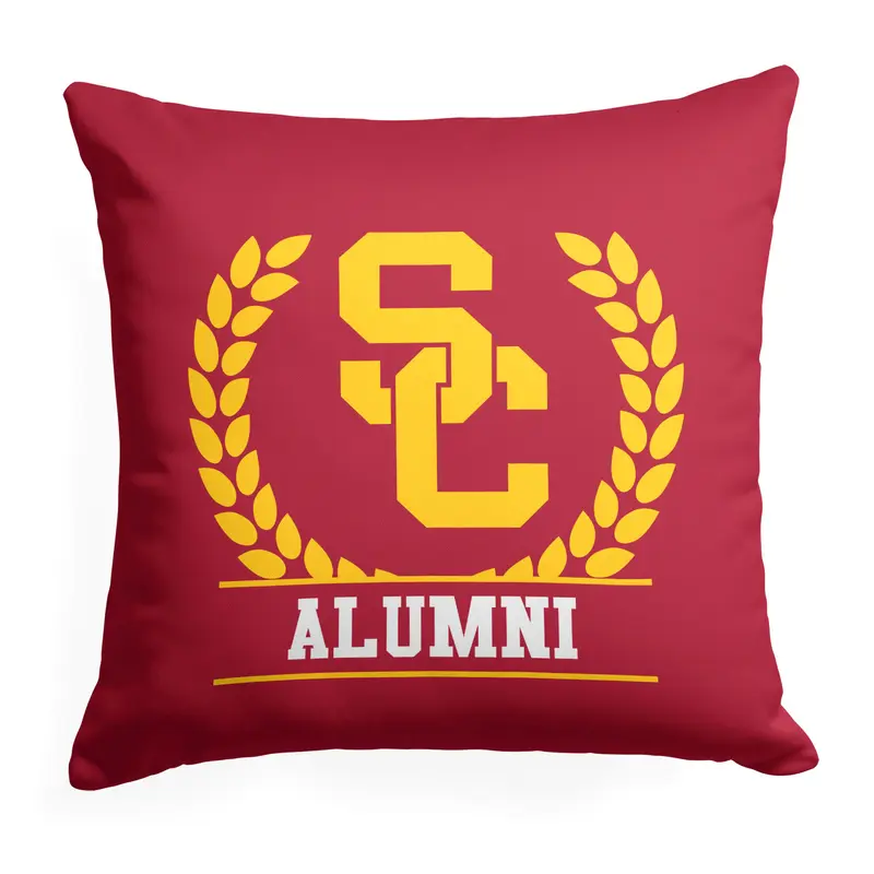 NCAA USC Alumnist Throw Pillow