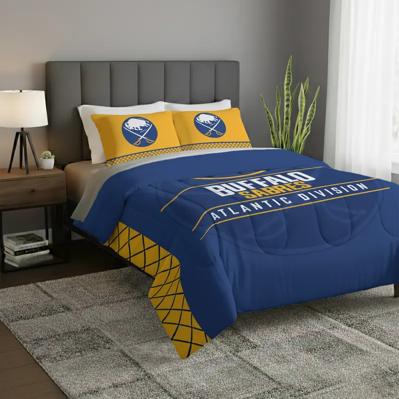 NHL Buffalo Sabres Draft Full/Queen Bedding Set