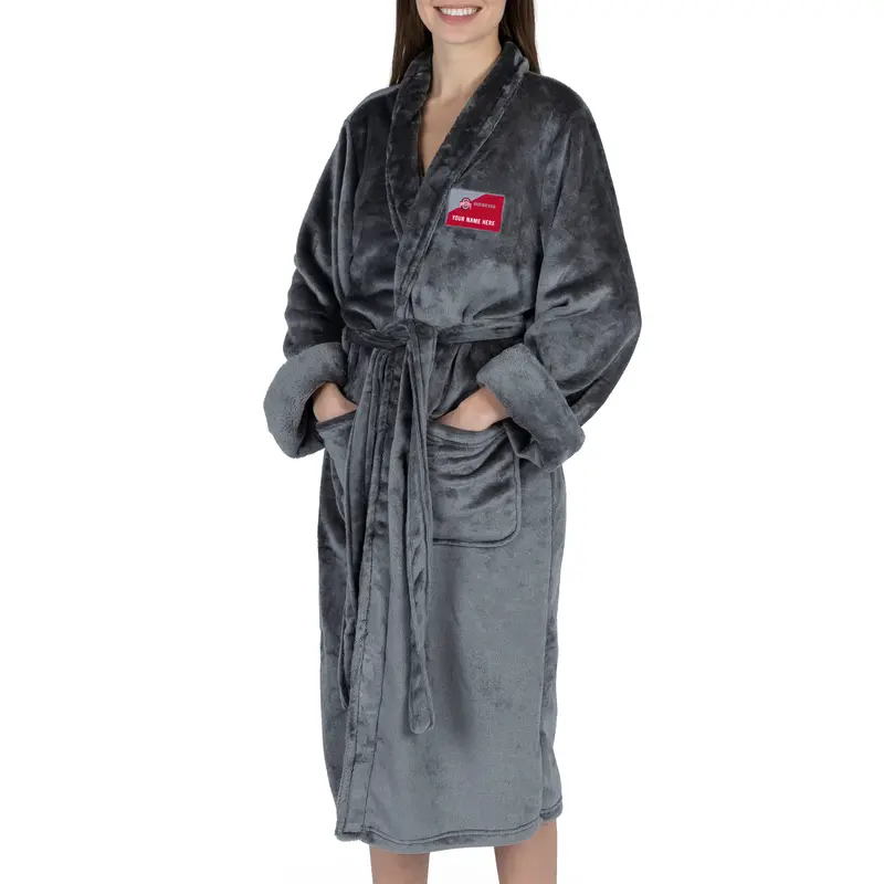 Ohio State Buckeyes NCAA Snipe S/M Personalized Robe