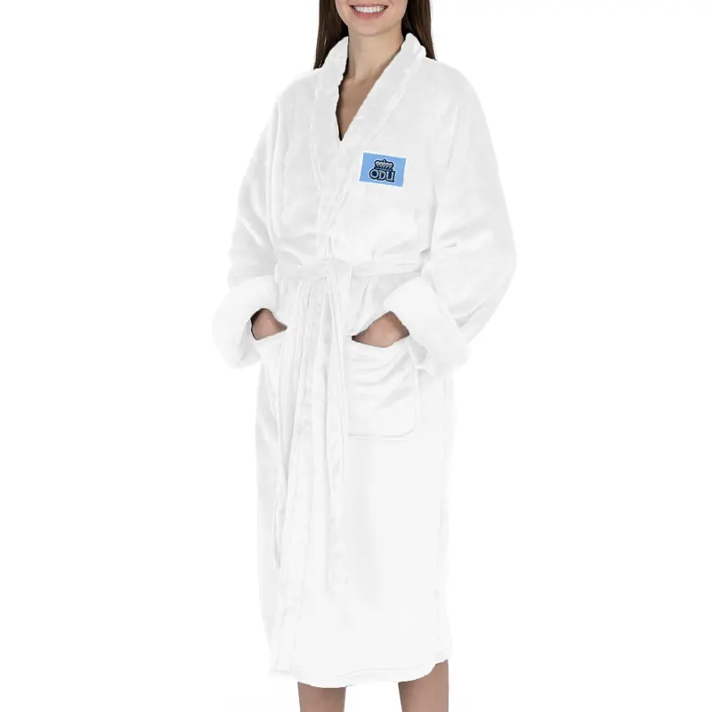 Old Dominion Monarchs NCAA White Out Silk Touch Robe Small/Medium