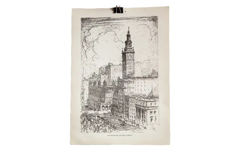Old Madison Square Garden Print
