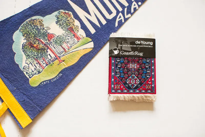 Persian Qashqai Carpet Coaster Set