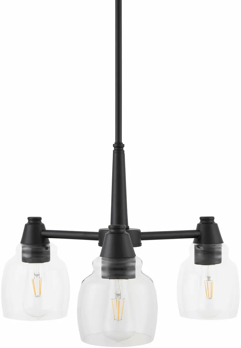 Randaberg Black Chandelier