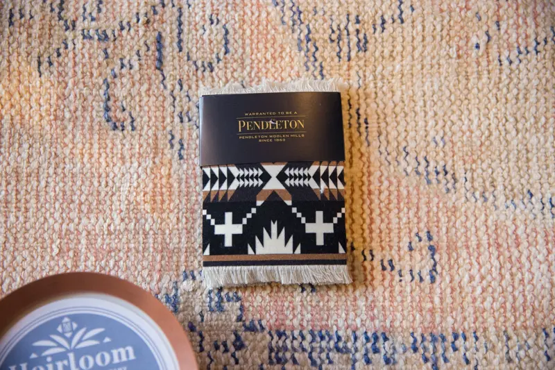 Pendleton Spider Rock Rug Blanket Coasters