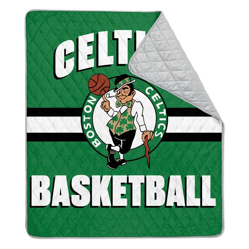 NBA Boston Celtics Ball Strip Outdoor Blanket 60x70 inches