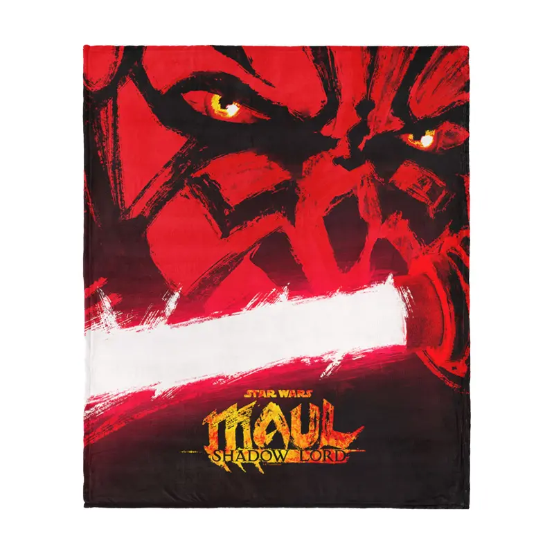 Lucas Star Wars Maul Shadow Lord Shadow Lord Poster Silk Touch Throw Blanket 50x60 inches