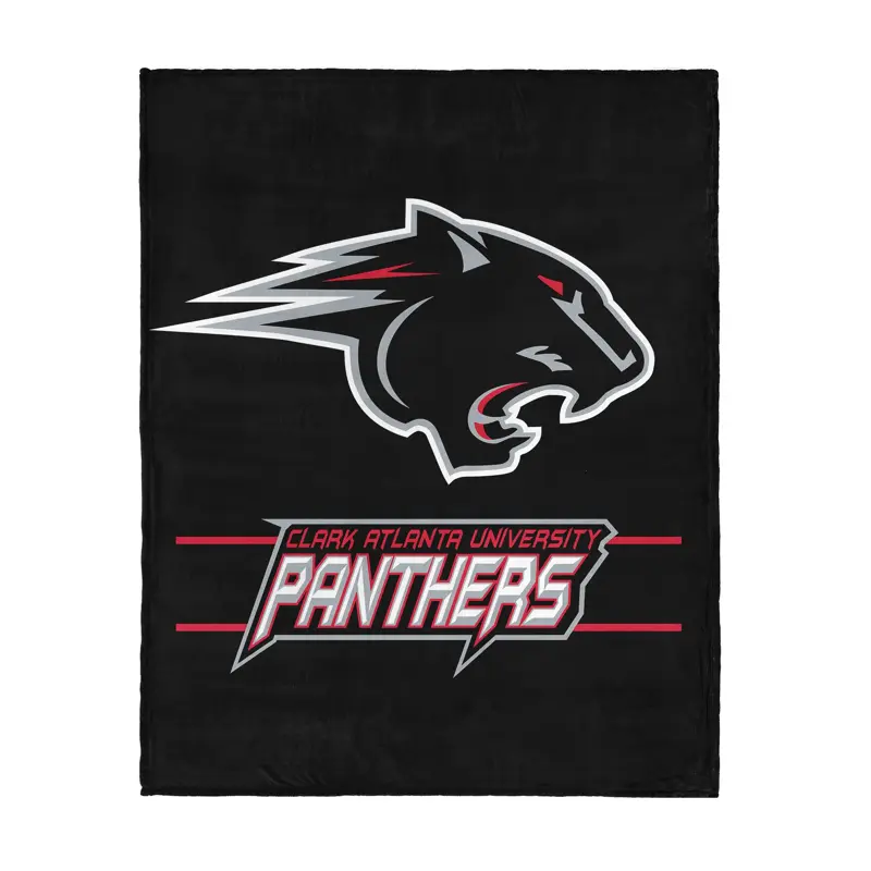 NCAA Clark Atlanta Panthers Automatic Silk Touch Throw Blanket, 46x60 inches