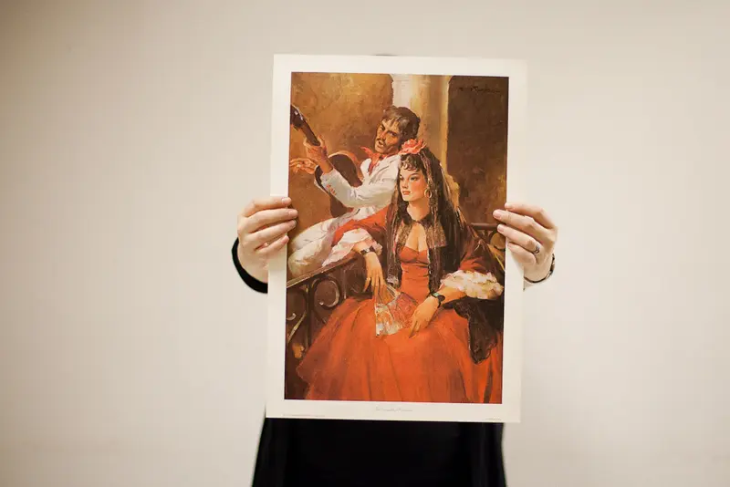Rico Tomaso The Serenade Lithograph