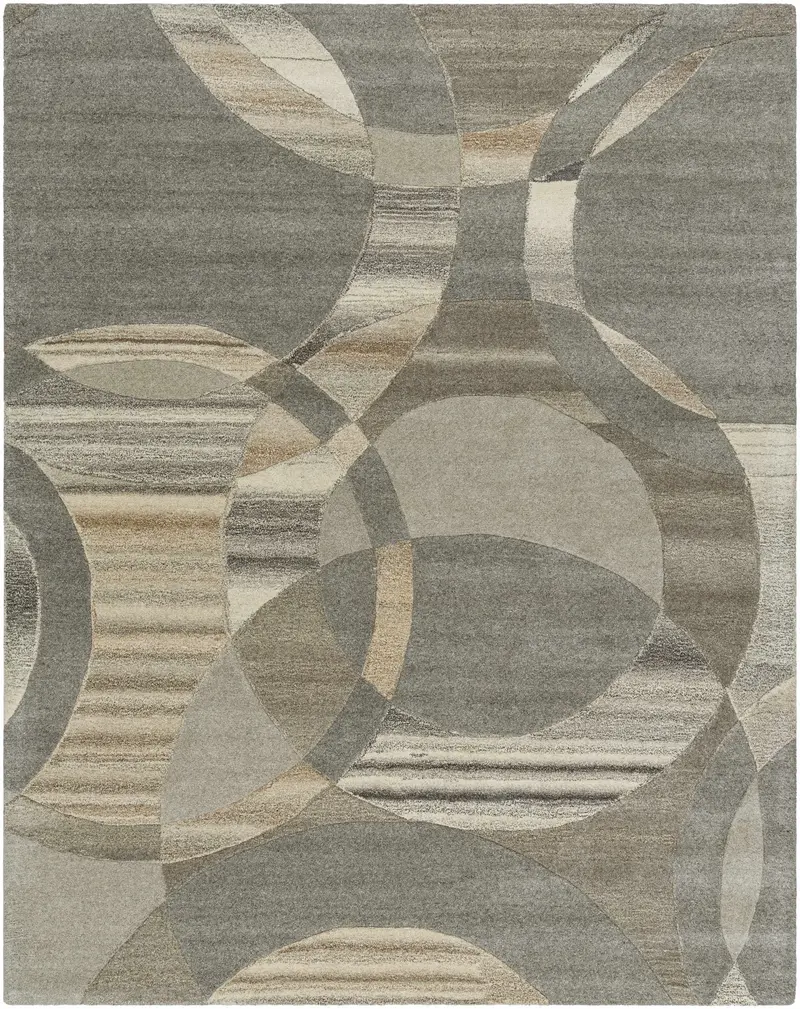 Rillton Modern Wool Rug