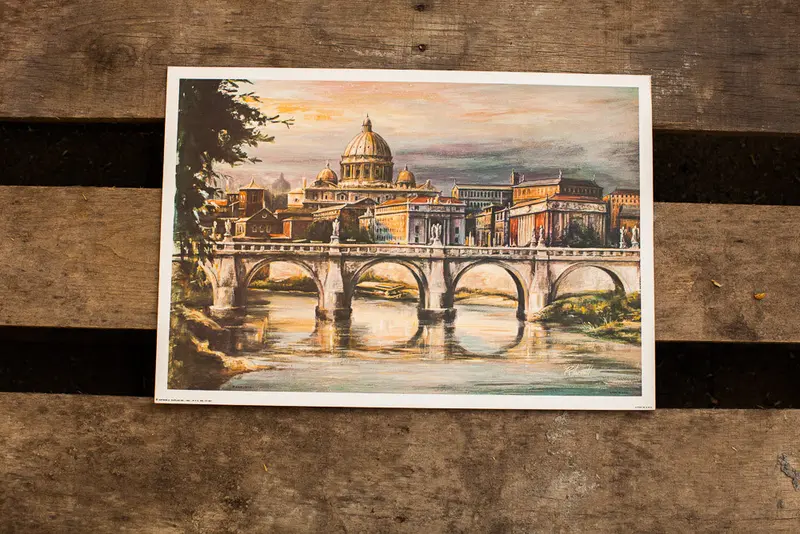 Rome Italy Bridge Landscape