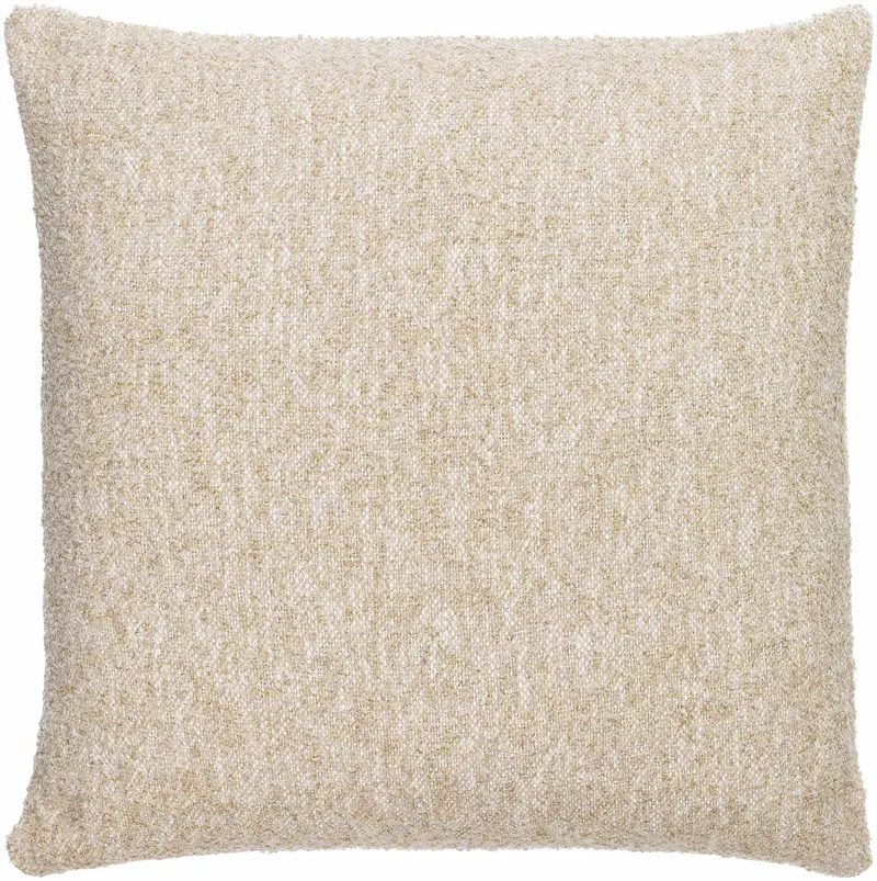 Ronit Beige Outdoor Throw Pillow - Clearance