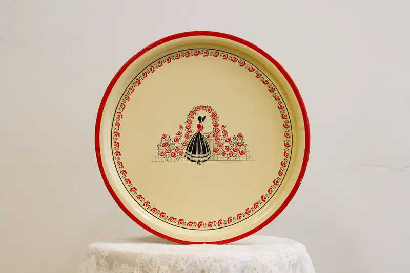 Rose Garden Tray