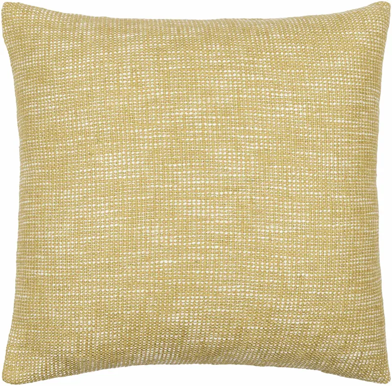 Rossa Mustard Throw Pillow - Clearance