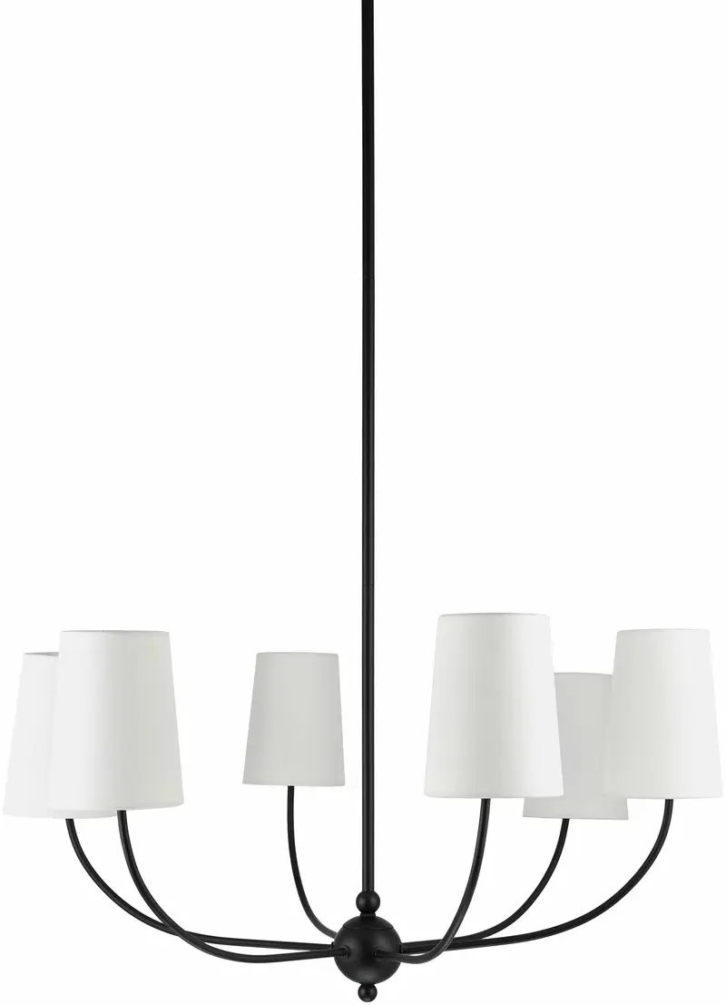 Rudziczka Black Chandelier