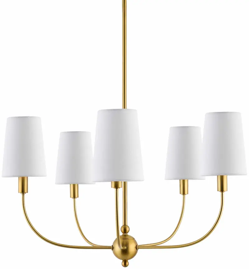Rudziczka Gold Chandelier