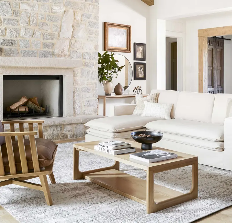Sachsenkam Upholstery Beige Linen Sofa - Clearance